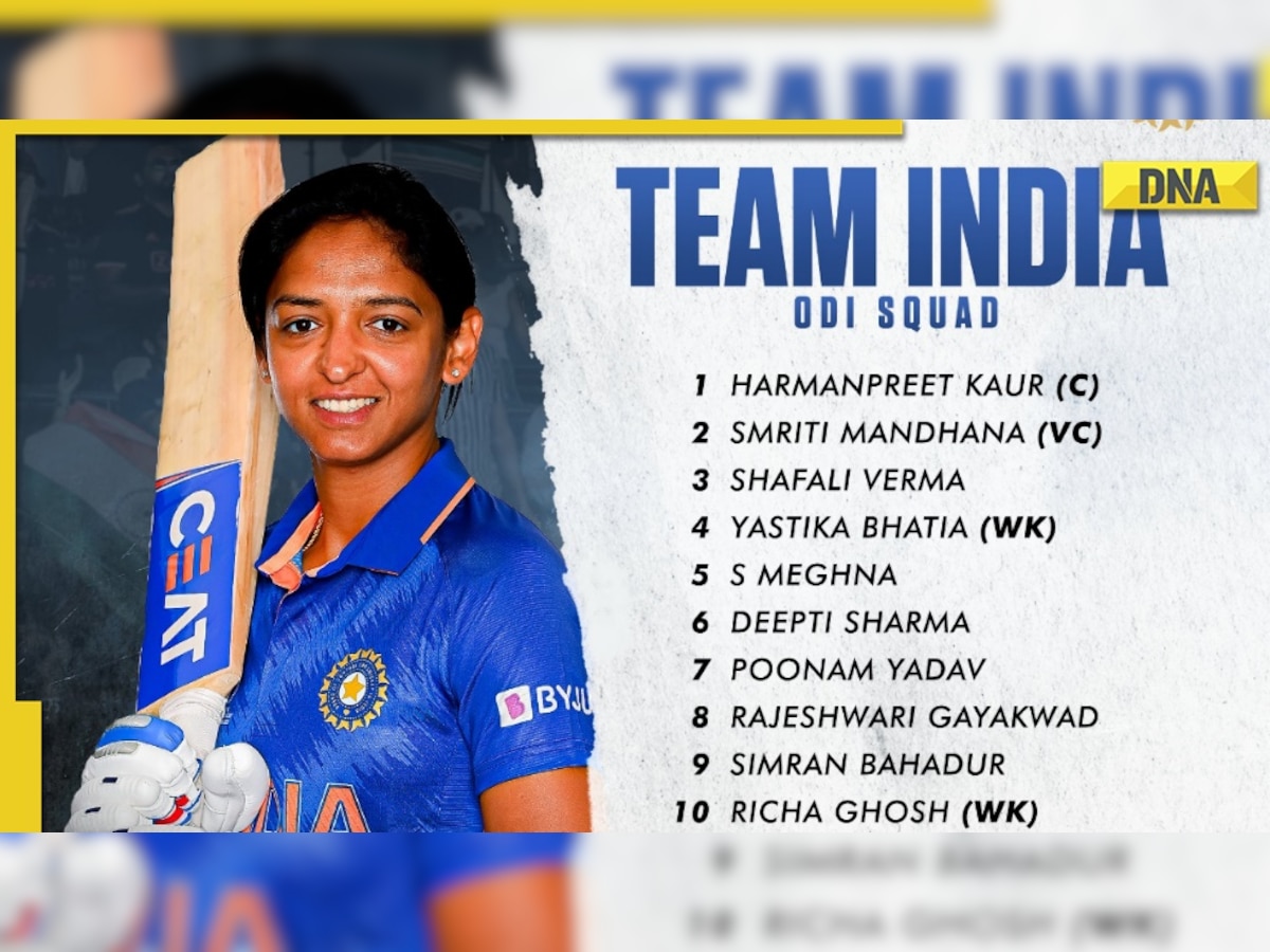 BCCI announces squad for the upcoming women's ODI and T20I series against Sri Lanka