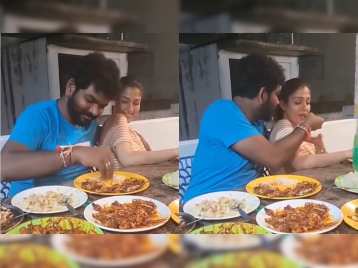 Ahead of their wedding, Vignesh Shivan treats wife-to-be Nayanthara to local food