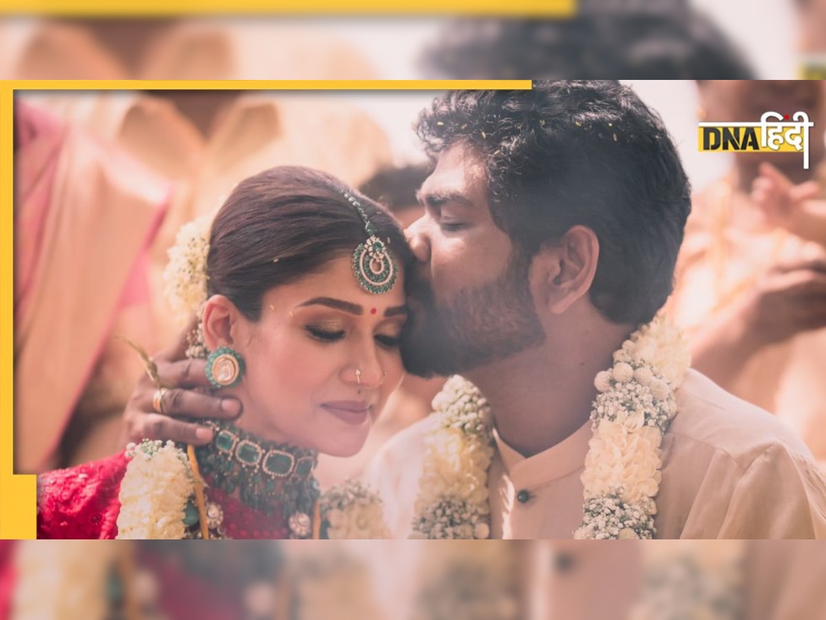 Nayanthara-Vignesh Shivan Wedding First Photo: नयनतारा को चूमते दिखे विग्नेश, मिस ना करें ये रोमांटिक पल