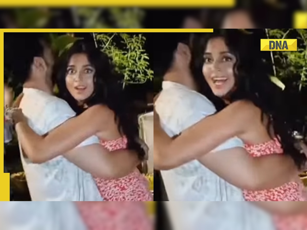 Karan Kundrra lifts Tejasswi Prakash as they celebrate her birthday in Goa, video goes viral