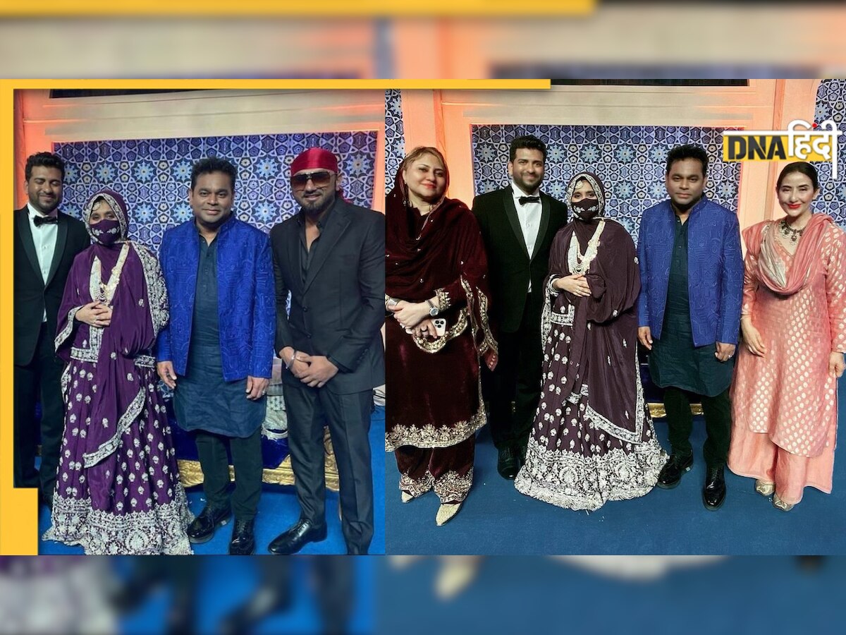 AR Rahman की बेटी के रिसेप्शन की फोटो आई सामने, पापा रहमान ने शेयर किया शादी का खूबसूरत वीडियो