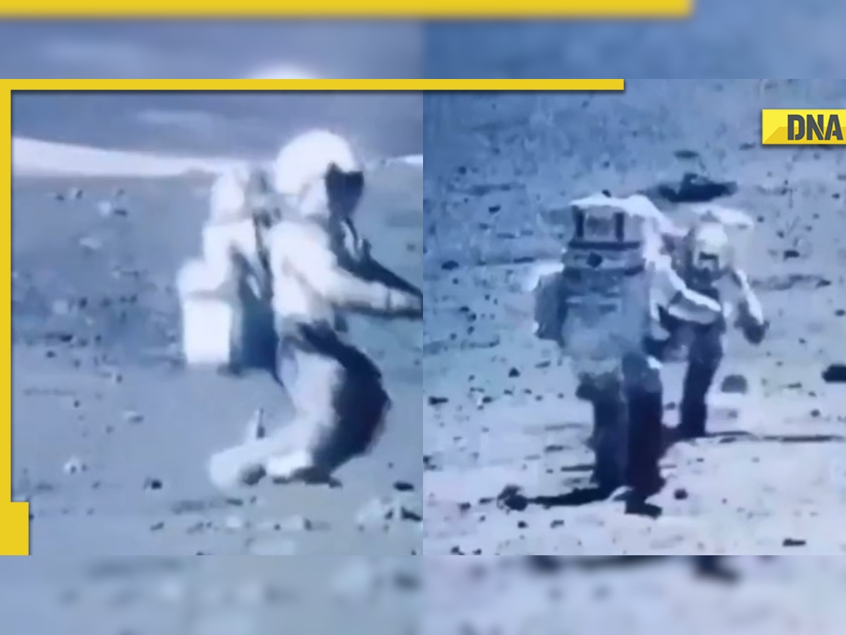 ‘Bloopers’ from NASA show astronauts’ faulty Moon walk, video goes viral