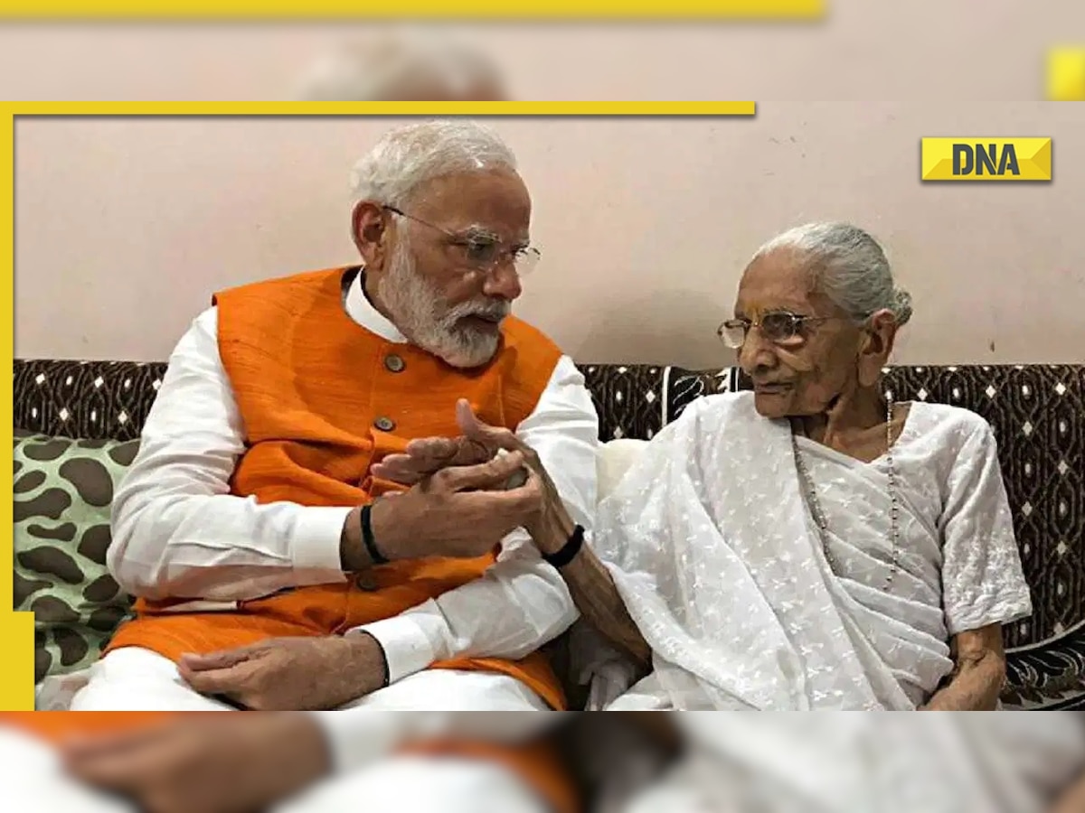 Road named after PM Modi's mother in Gujarat's Gandhinagar as she enters 100th year, PM likely to meet her Saturday