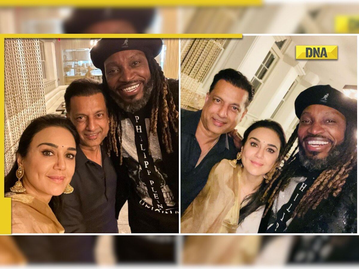Priety Zinta Sex - PBKS co-owner Preity Zinta shares selfie with Chris Gayle after surprise  meeting in US, see pic
