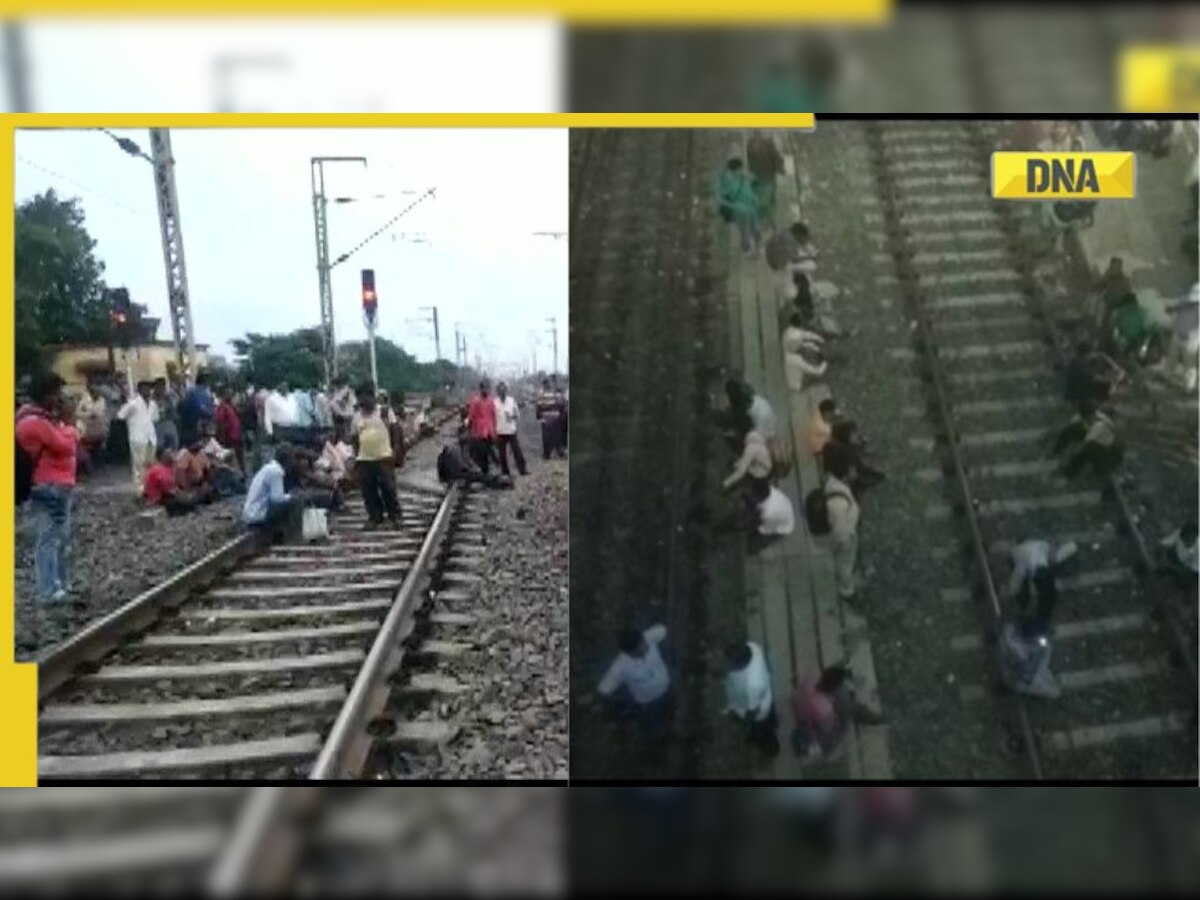 Agnipath scheme row: Protesters block railway tracks in West Bengal, train service disrupted