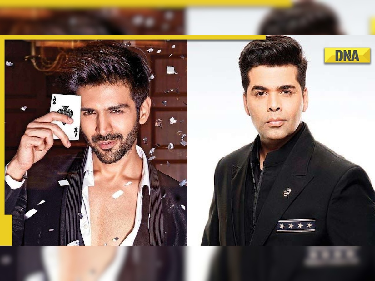 Kartik Aaryan ignores Karan Johar at award night, netizens brutally troll filmmaker