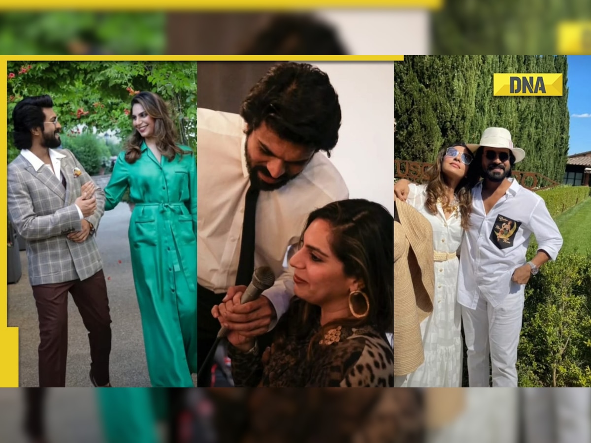 Ram Charan's wife Upasana Konidela gives sneak peek of 10th wedding anniversary celebration in Italy