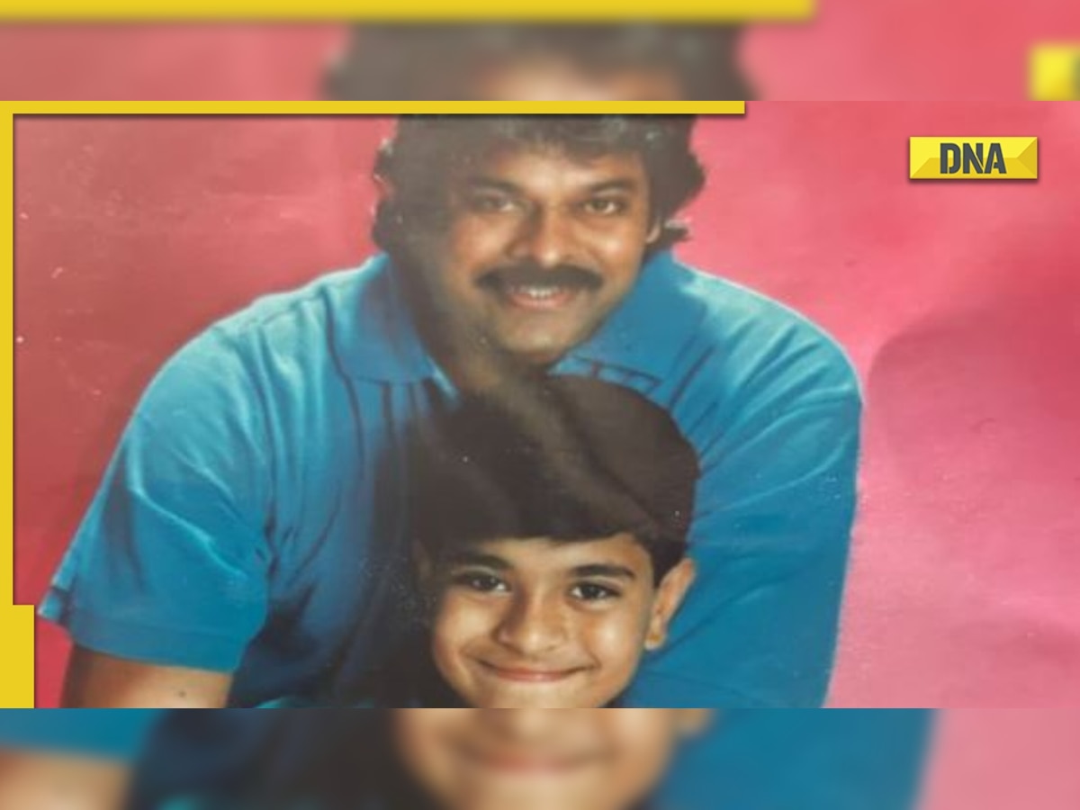 Father's Day: Ram Charan shares adorable throwback photo with dad Chiranjeevi