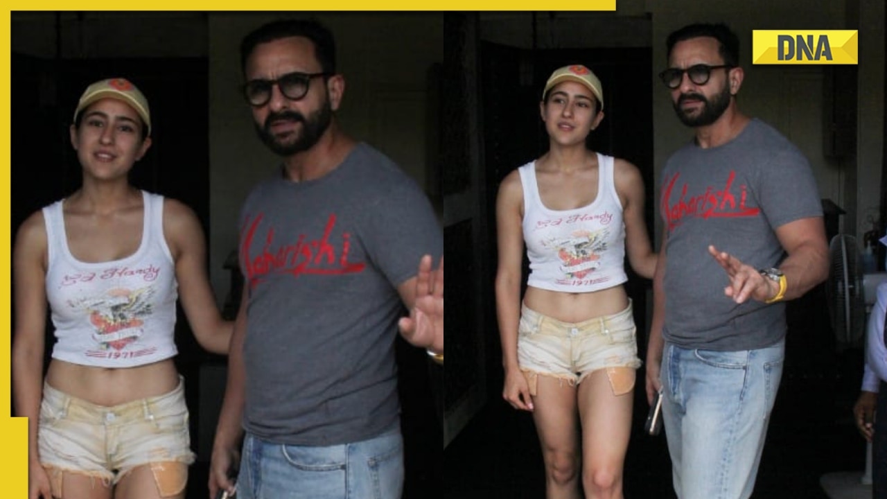 Sara Ali Khan brutally trolled for wearing shorts crop top for