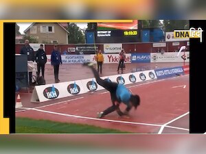 Neeraj Chopra Video: कुओर्ताने गेम्स में गोल्ड मेडल जीतने से पहले बाल-बाल बचे थे नीरज चोपड़ा, देखें वीडियो
