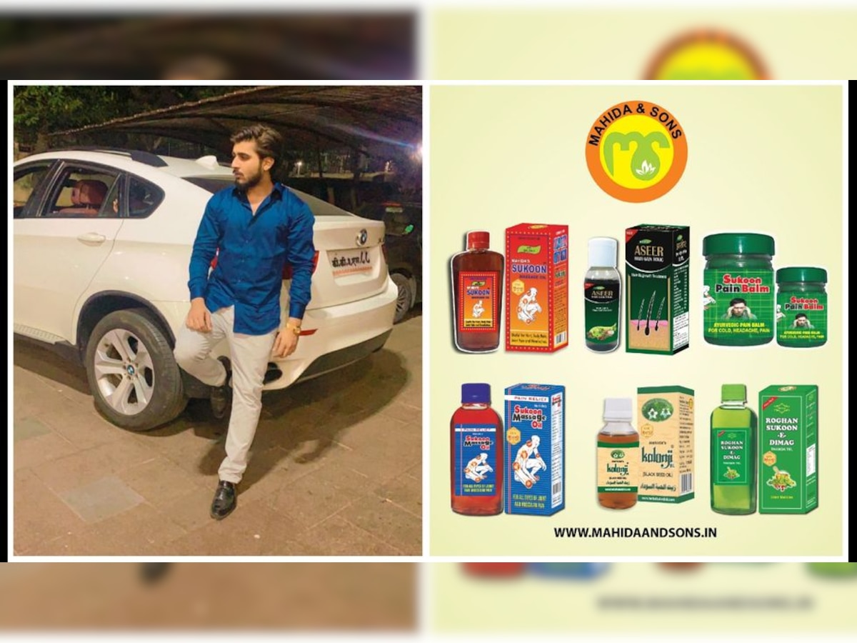 Shoaib Gulam Mahida, CEO, Brand 'Mahida and Sons', offers premium assortments of high-quality oils in India and abroad