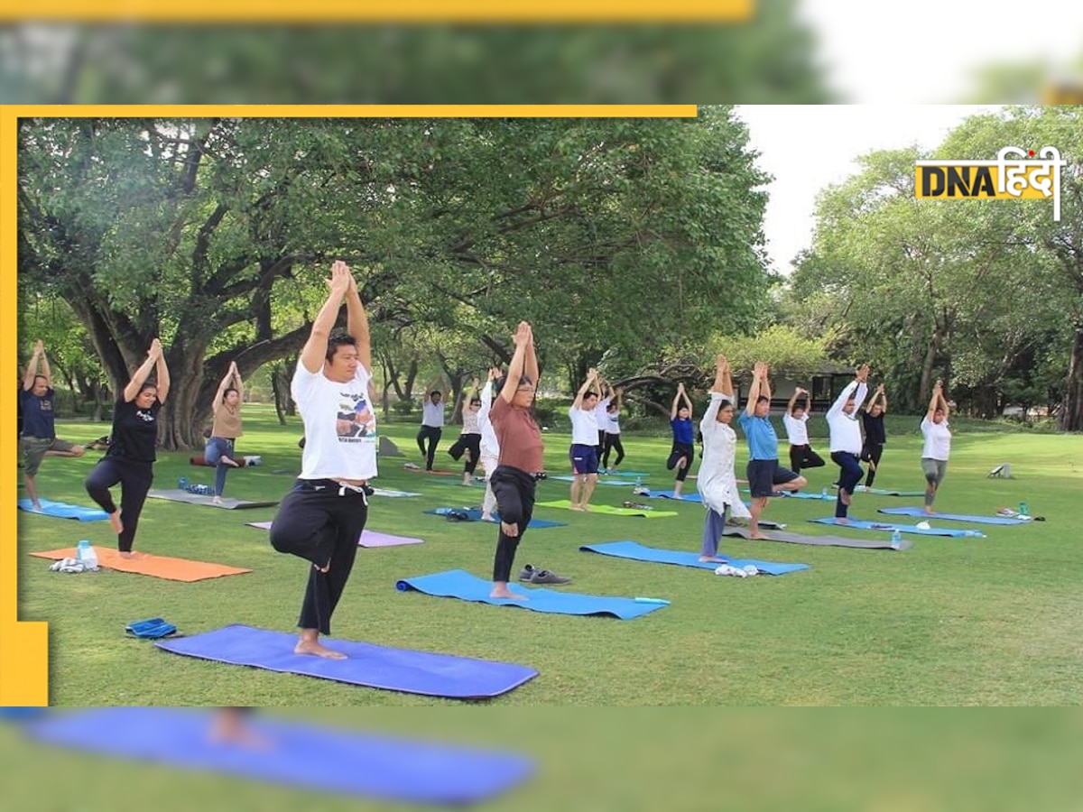 Yoga Day 2022: जापान के दूतावास में योग दिवस, बताए गए योग के फायदे