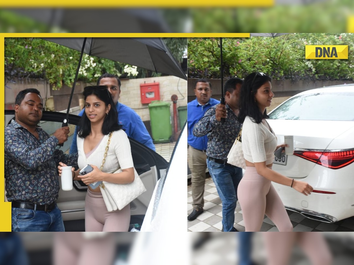 Suhana Khan Graciously Smiles For The Paparazzi As She Gets