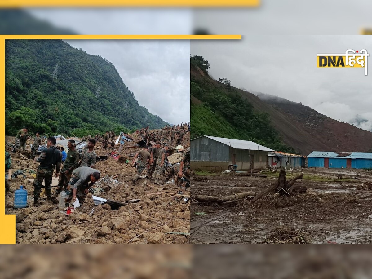 Manipur Landslide: जमीन में समा गया टेरिटोरियल आर्मी का कैंप, 45 जवान फंसे, 11 की मौत