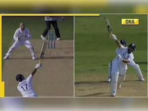 IND vs ENG 5th Test: Rishabh Pant hits one-handed 101m six, netizens say 'Newton would be proud'