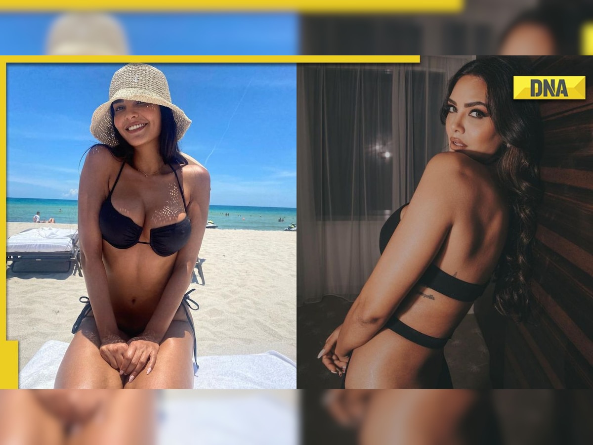 Aashram 3 star Esha Gupta looks sizzling hot in black bikini, her beach avatar sets internet on fire