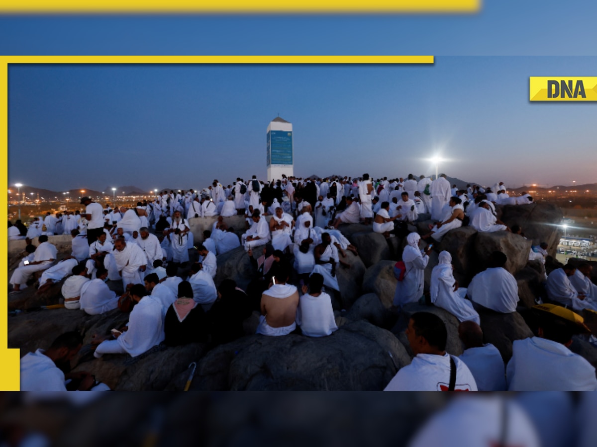 Muslim pilgrims gather for peak of Hajj at Saudi Arabia’s Mount Arafat ahead of Eid al-Adha