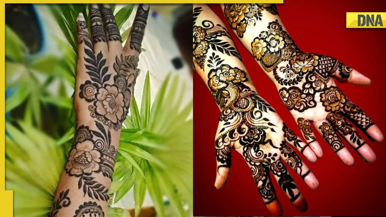 5 Easy Tattoo  Mehndi design for Hand  Beautiful henna design   Stylish mehndi design  henna design tutorial  5 Easy Tattoo  Mehndi  design for Hand  Beautiful henna