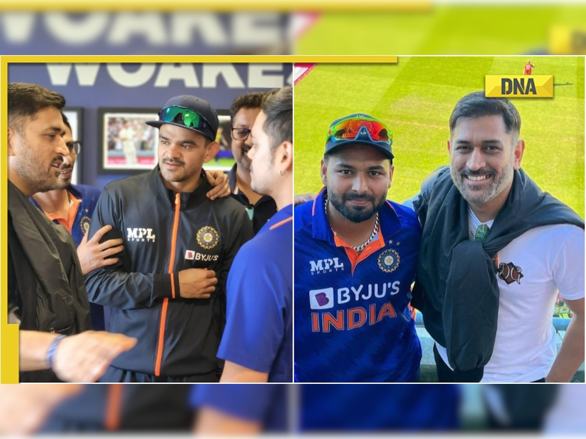 IND vs ENG: MS Dhoni meets Ishan Kishan, Rishabh Pant after India's series win