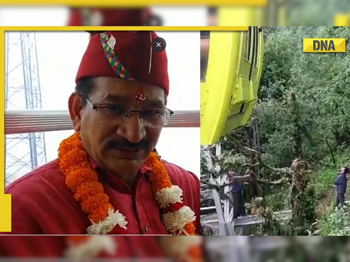 Uttarakhand: BJP MLA among 60 rescued after being stuck mid-air on ropeway for 45 mins