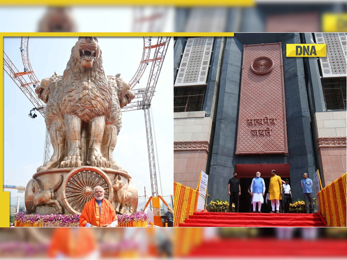 Over 100 artisans handcraft National Emblem atop new Parliament building, know details