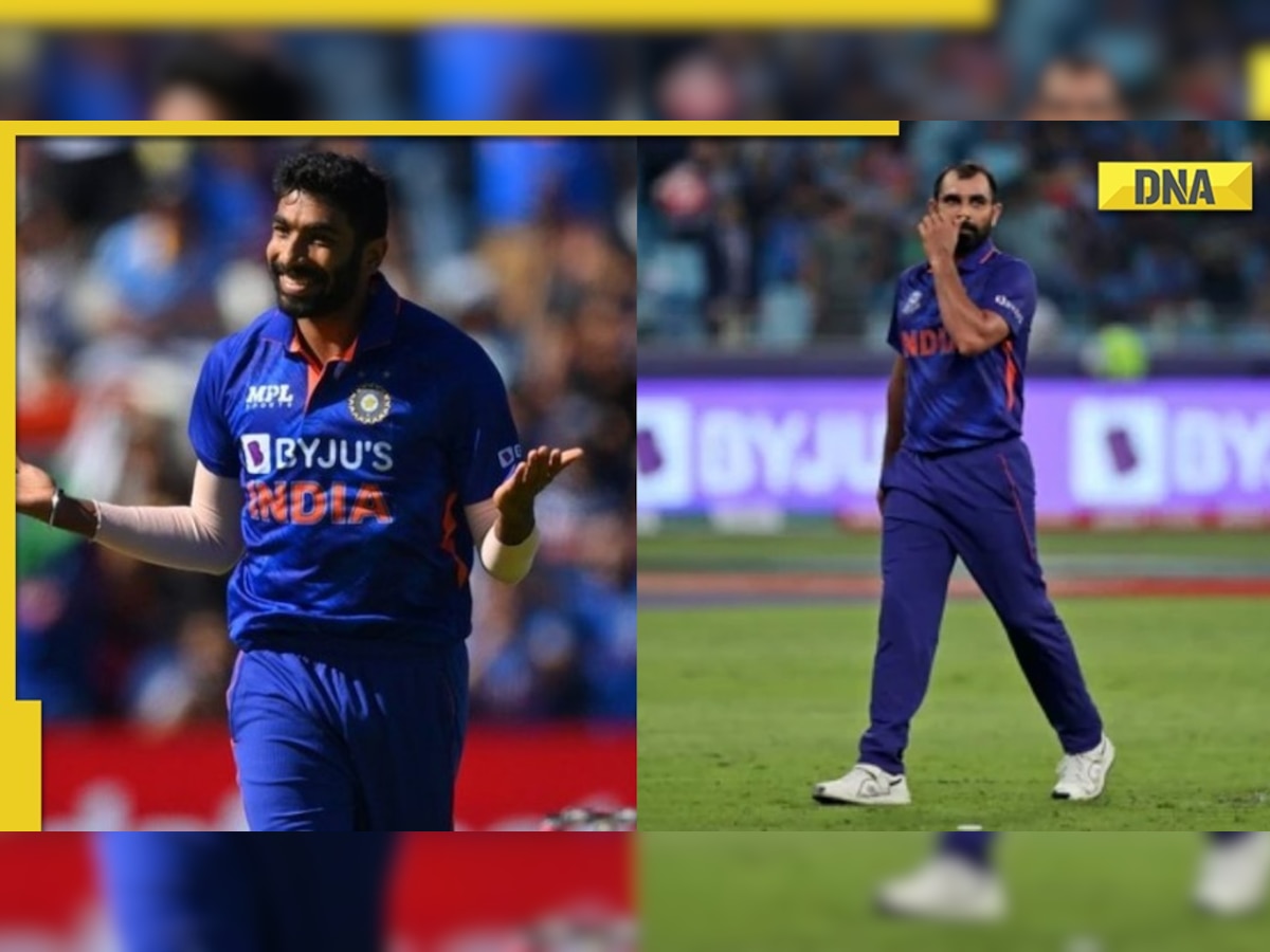 Jasprit Bumrah and Mohammed Shami wreak havoc on the English batting lineup with five quick wickets - Watch