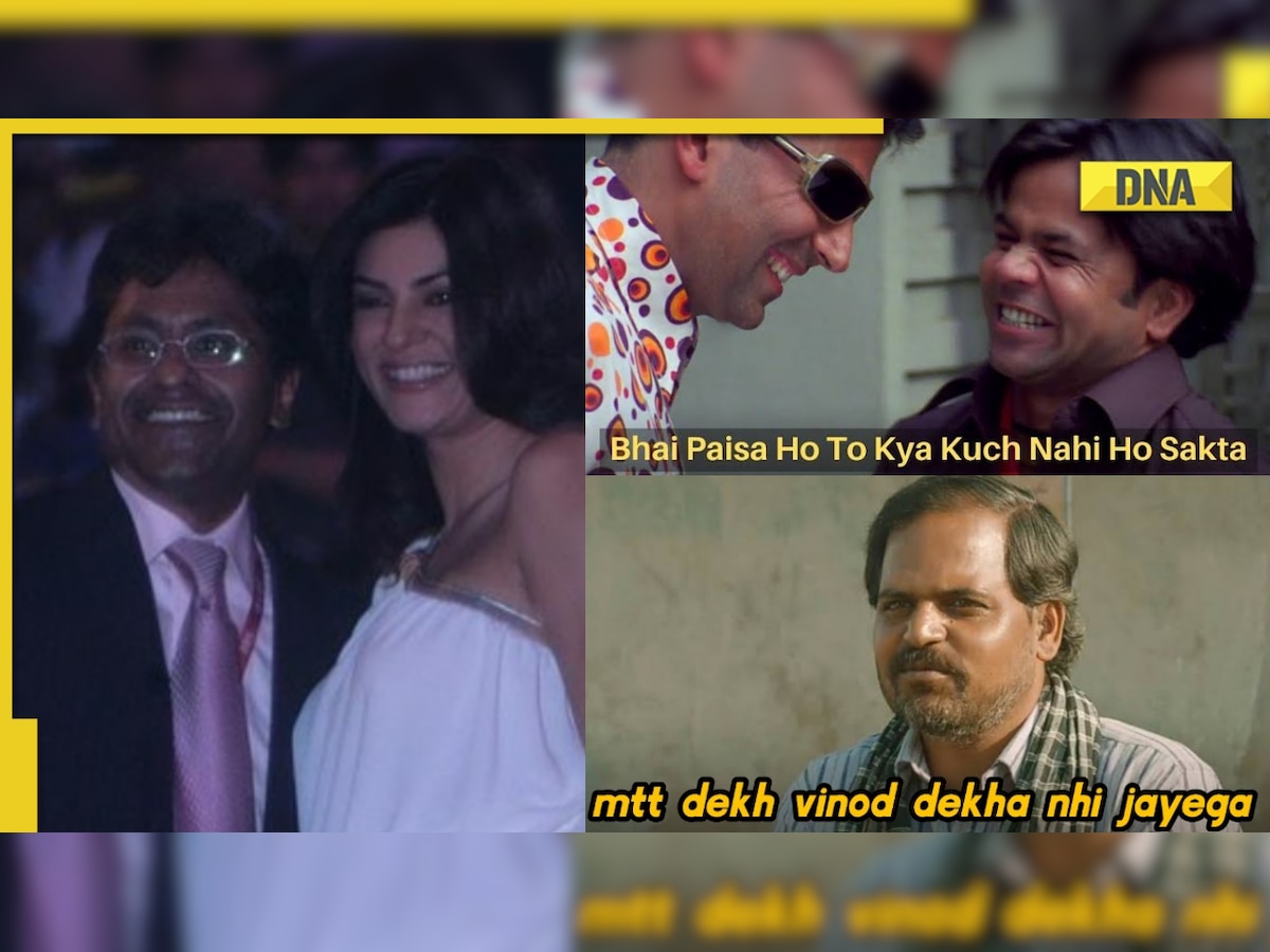 Netizens share hilarious memes as Lalit Modi announces he is dating Sushmita Sen