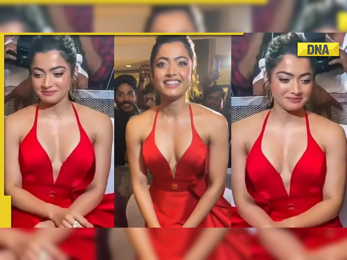 1200px x 900px - Rashmika Mandanna's 'oops moment' caught on camera, video goes viral
