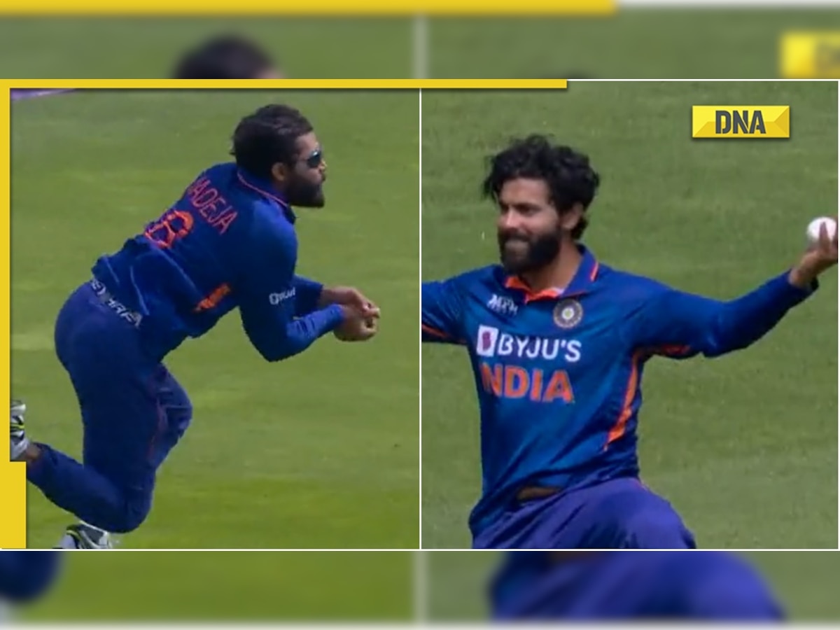 IND vs ENG: Ravindra Jadeja takes brilliant diving catch to dismiss Jos Buttler, video viral