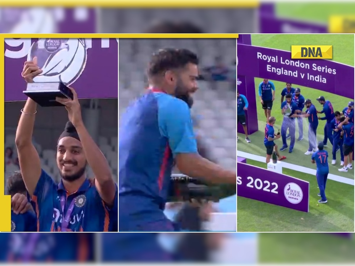 IND vs ENG: Rohit Sharma's gesture wins hearts, Virat Kohli leads celebrations, watch video