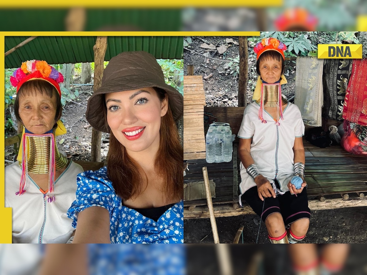 Taarak Mehta Ka Ooltah Chashmah actress Munmun Dutta meets Karen tribe in Thailand, photos go viral