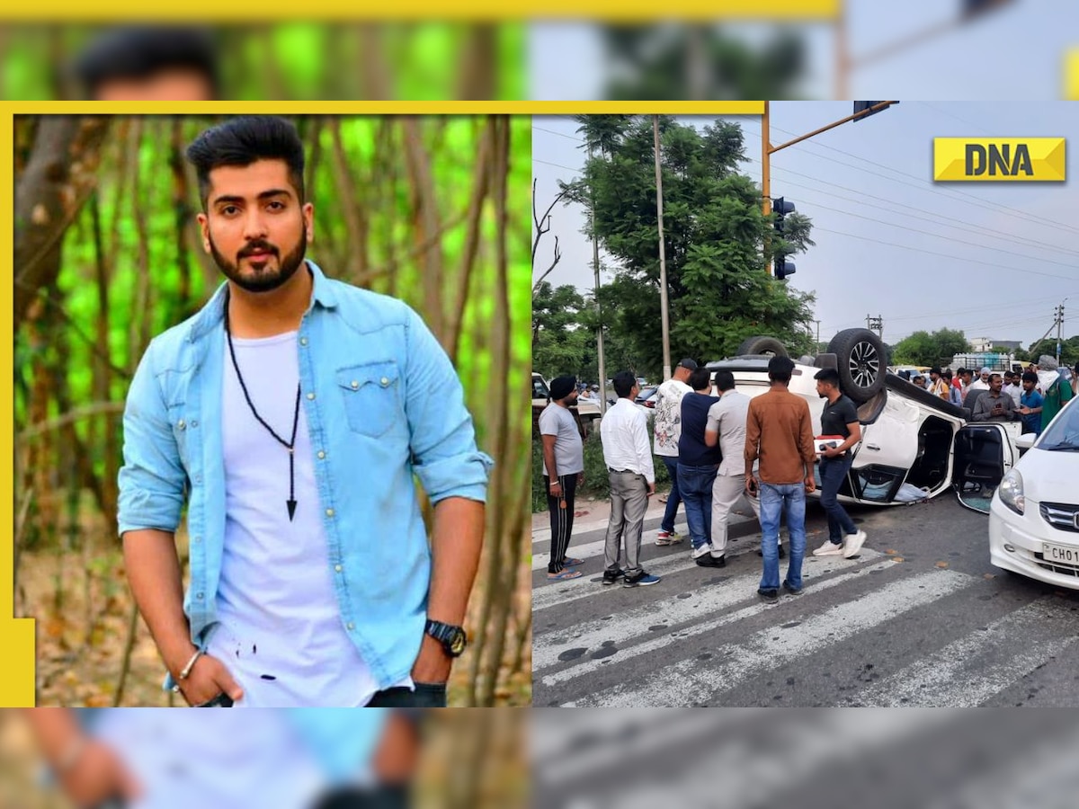 Punjabi singer-lyricist Jaani Johan gets injured in road accident after his SUV flips, taken to hospital