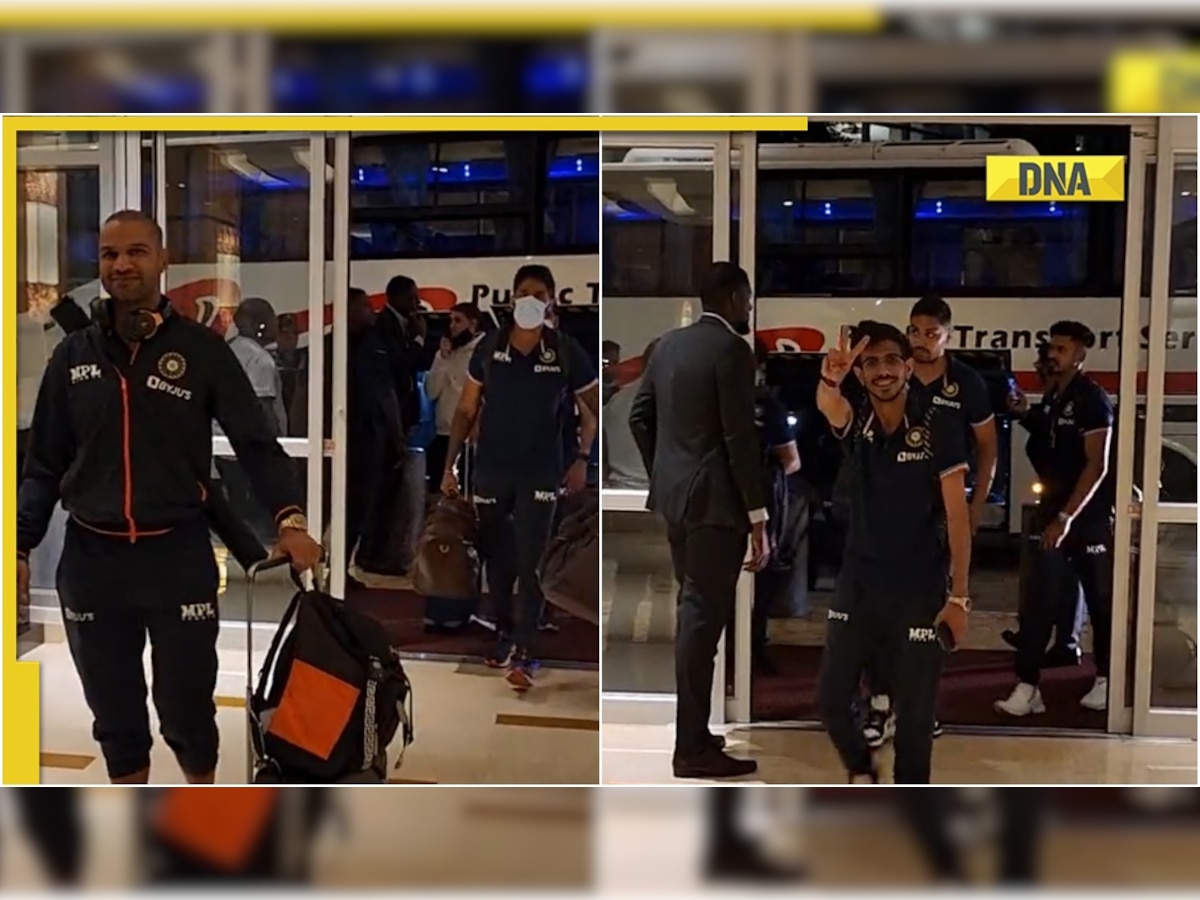 IND vs WI: Shikhar Dhawan-led India arrive in Trinidad before ODI series, watch video