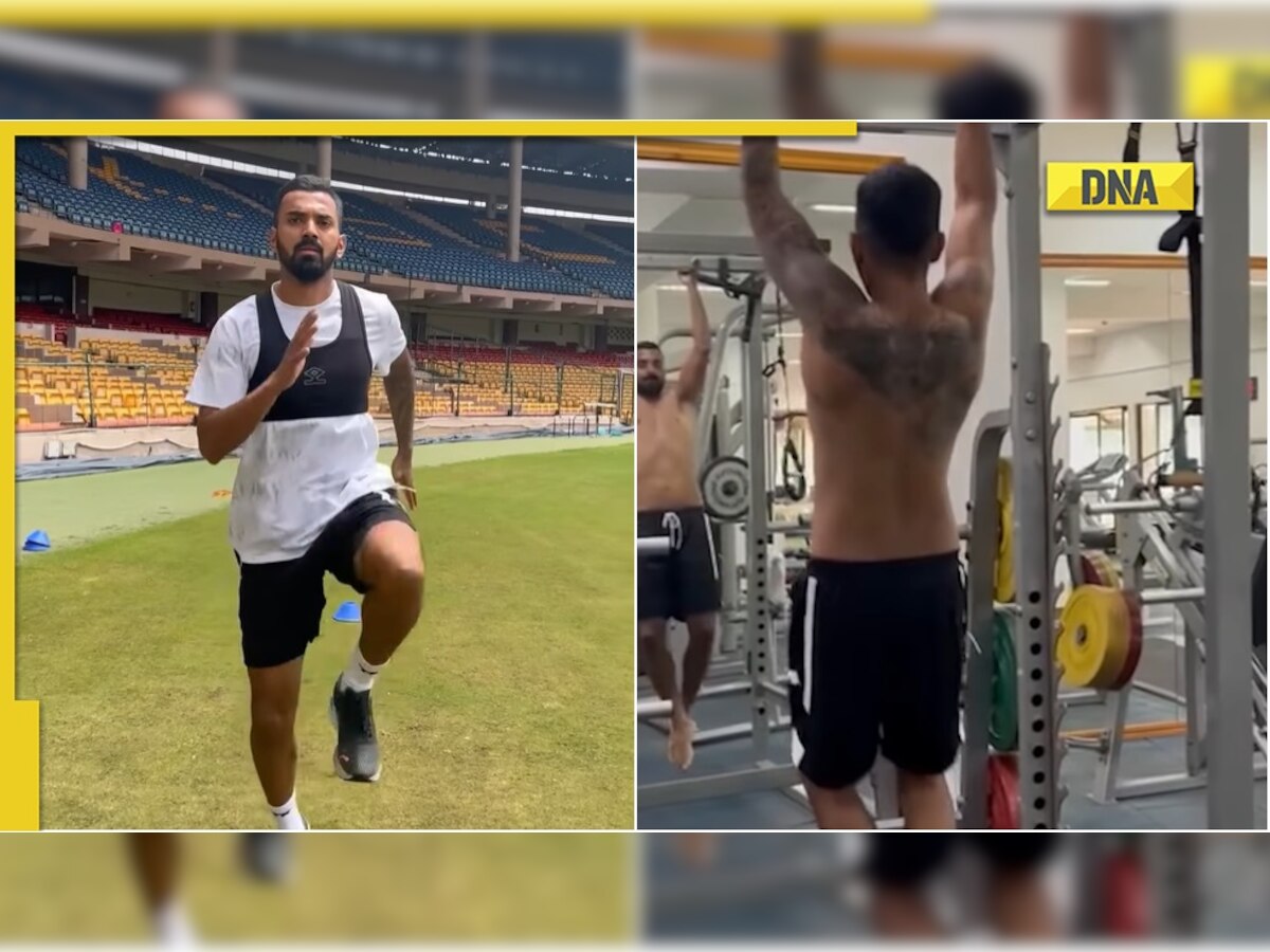 IND vs WI: KL Rahul 'hustling' for Team India comeback, watch video of his training routine