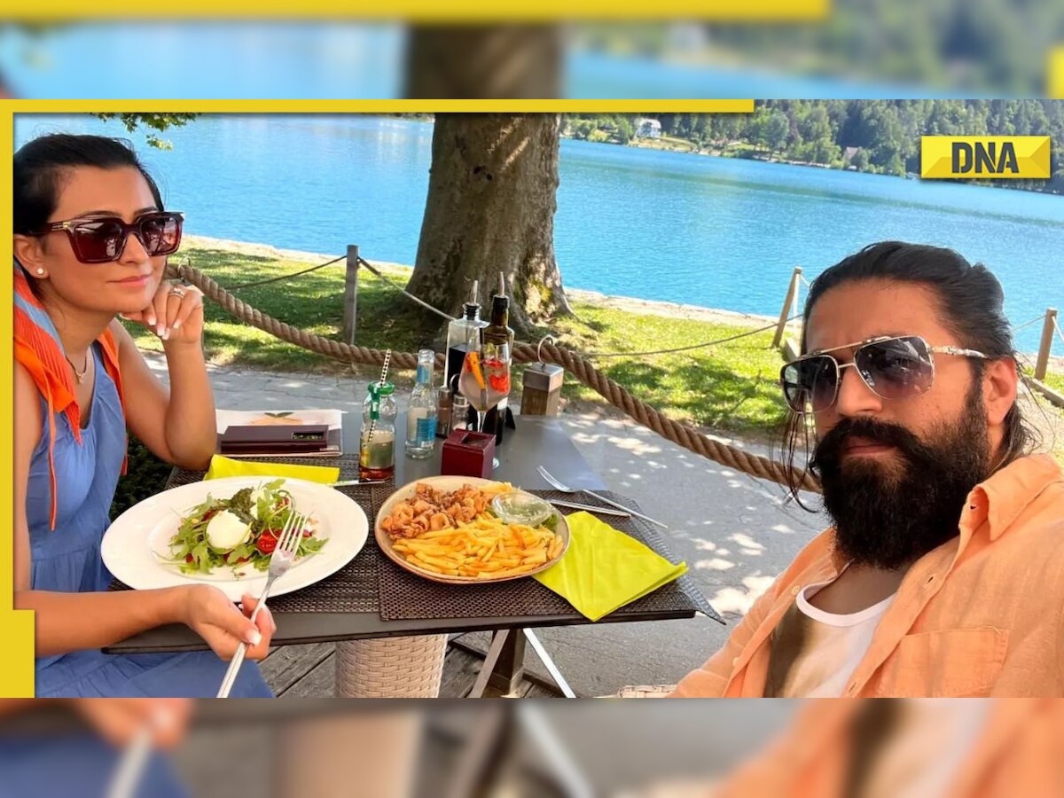 Yesh Radhika Pandit Xxx Videos - KGF Chapter 2 star Yash holidays with wife Radhika Pandit, photos from  exotic location go viral