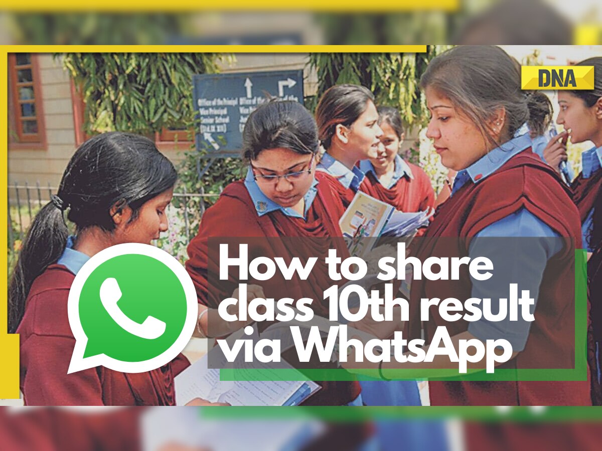 CBSE Class 10 Term 2 Results 2022 DECLARED: How to share your CBSE Class 10 Term 2 Result on WhatsApp