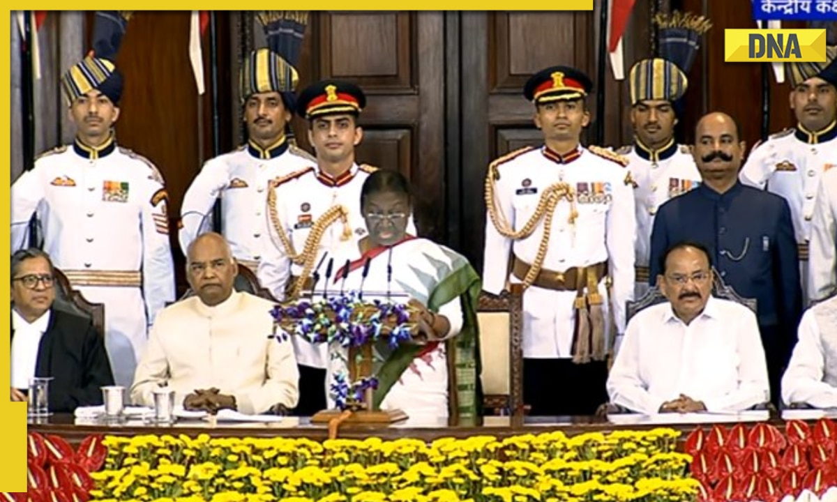 Droupadi Murmu Takes Oath To Becomes The Youngest And First Tribal ...