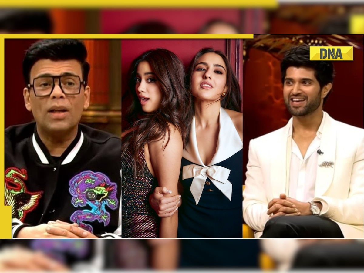 Koffee With Karan season 7: Vijay Deverakonda answers if he likes 'cheese'; HINT: Janhvi Kapoor-Sara Ali Khan episode