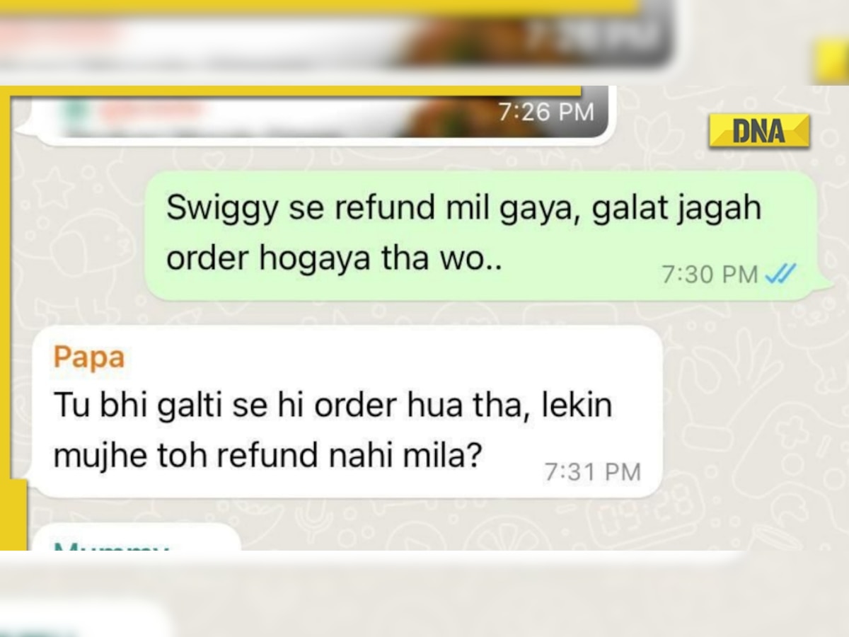 Tu bhi galti se order hua tha: Father’s savage response to son after he puts wrong address on Swiggy