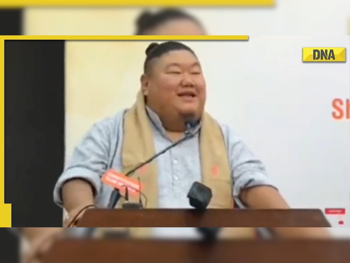 Speech of Nagaland minister counting advantages of having small eyes goes viral