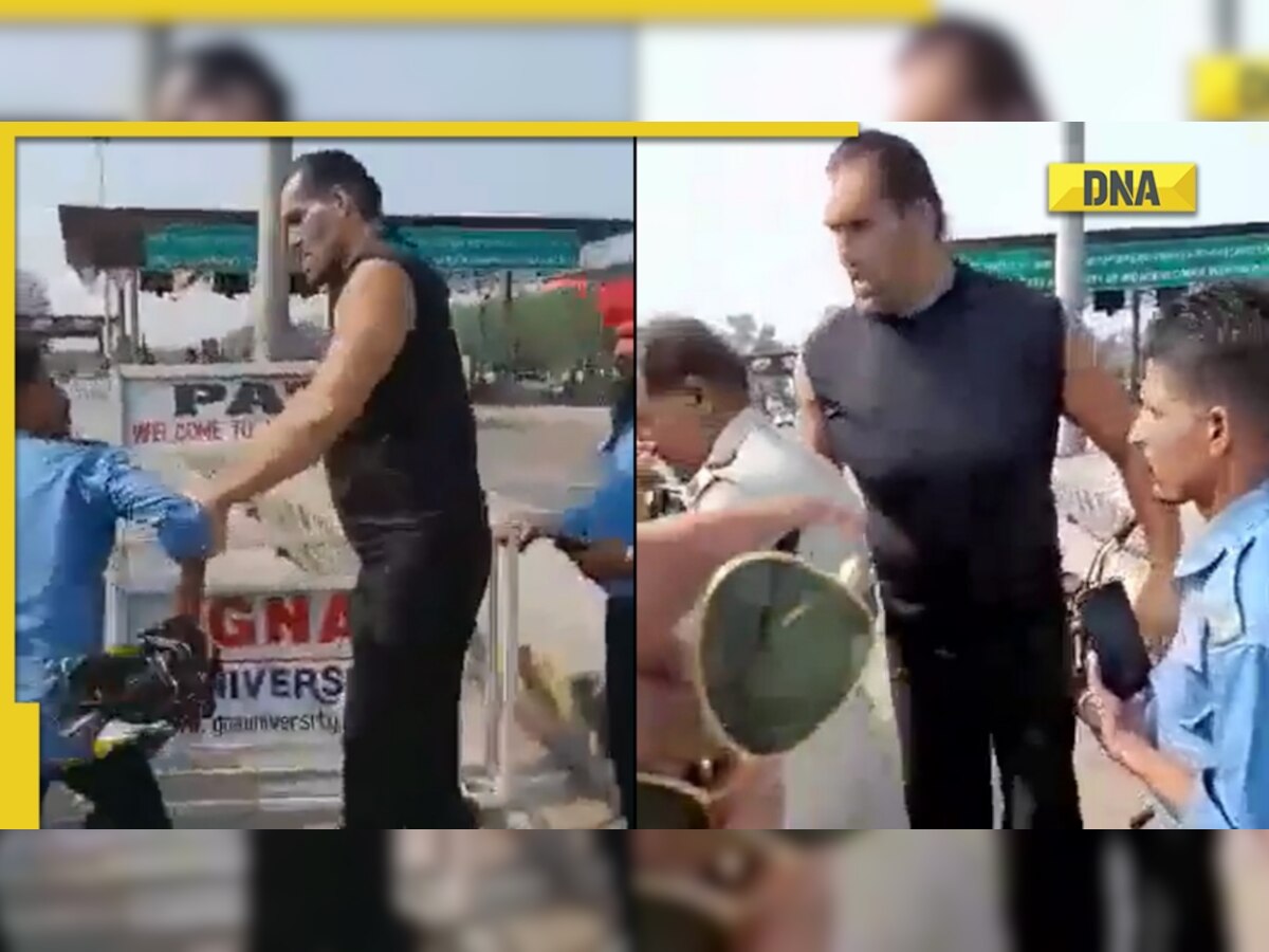 Former WWE wrestler The Great Khali lands in heated argument at toll plaza, video goes viral