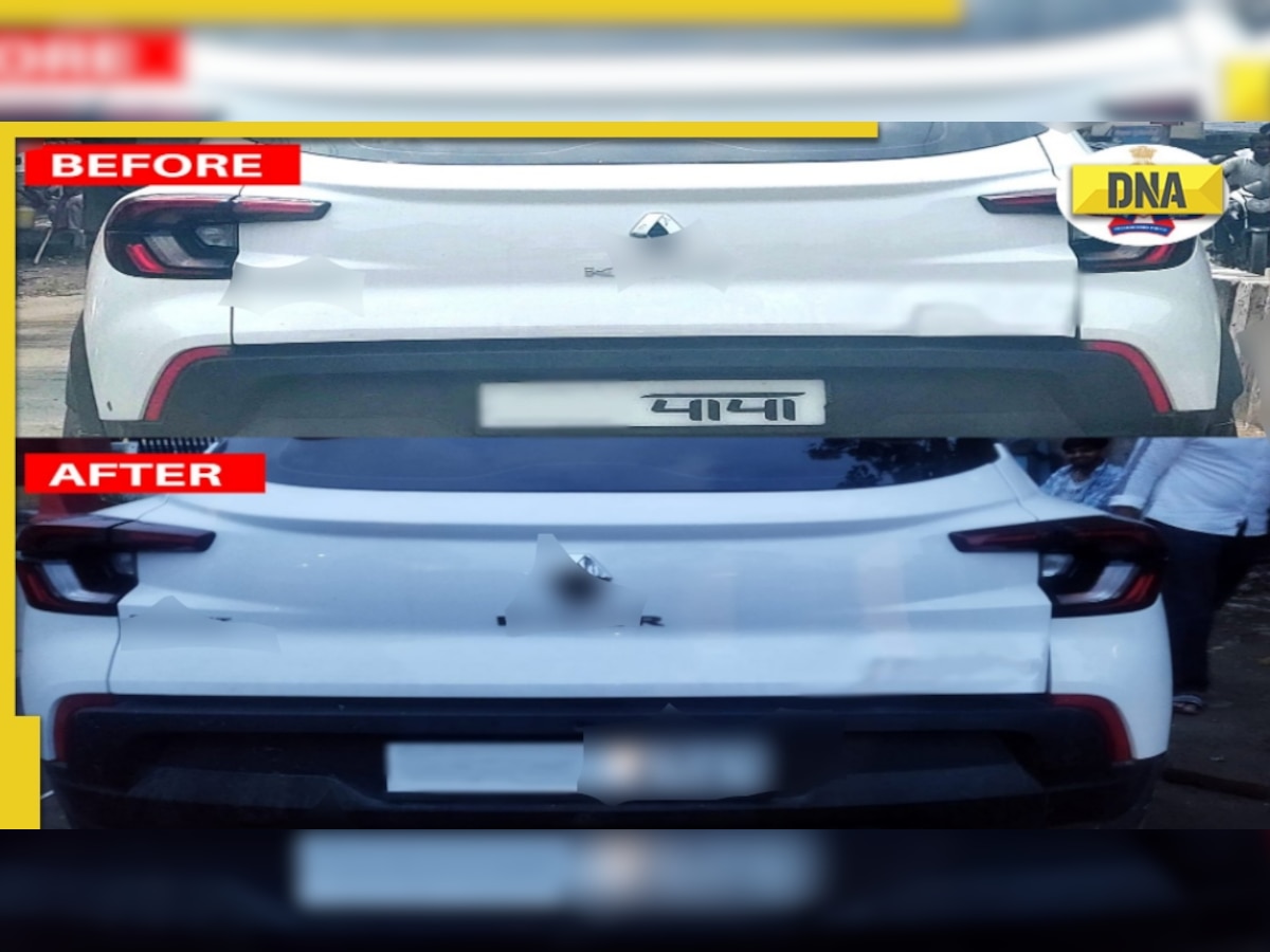 Uttarakhand Owner of car with 'Papa' number plate fined, police share