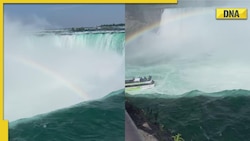 Breathtaking view of rainbow at Niagara Falls goes viral, netizens left mesmerized