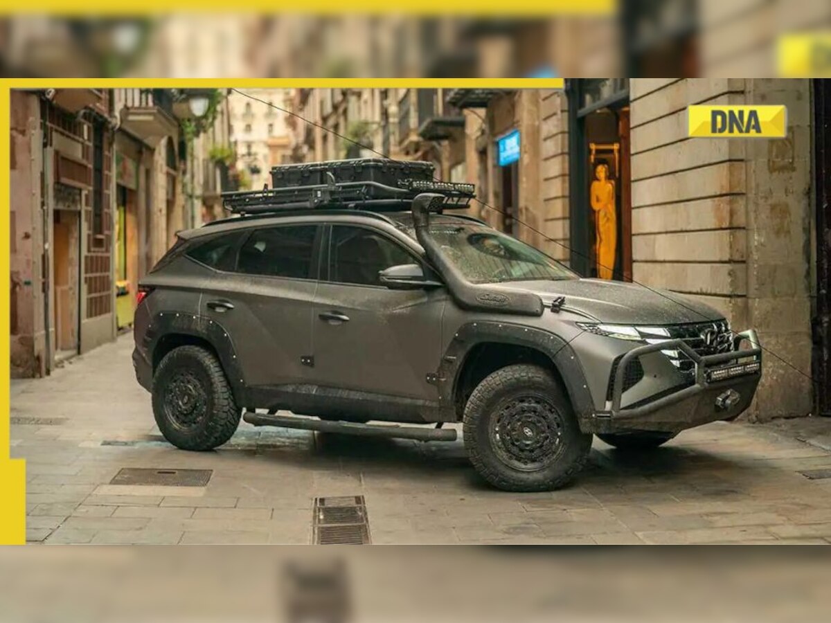 Check out the 2022 Hyundai Tucson 'Beast' from Sony's ‘Uncharted’