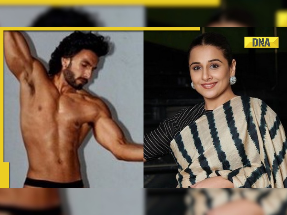 1200px x 900px - If you don't like it...': Vidya Balan reacts to FIR against Ranveer Singh  over his nude photoshoot