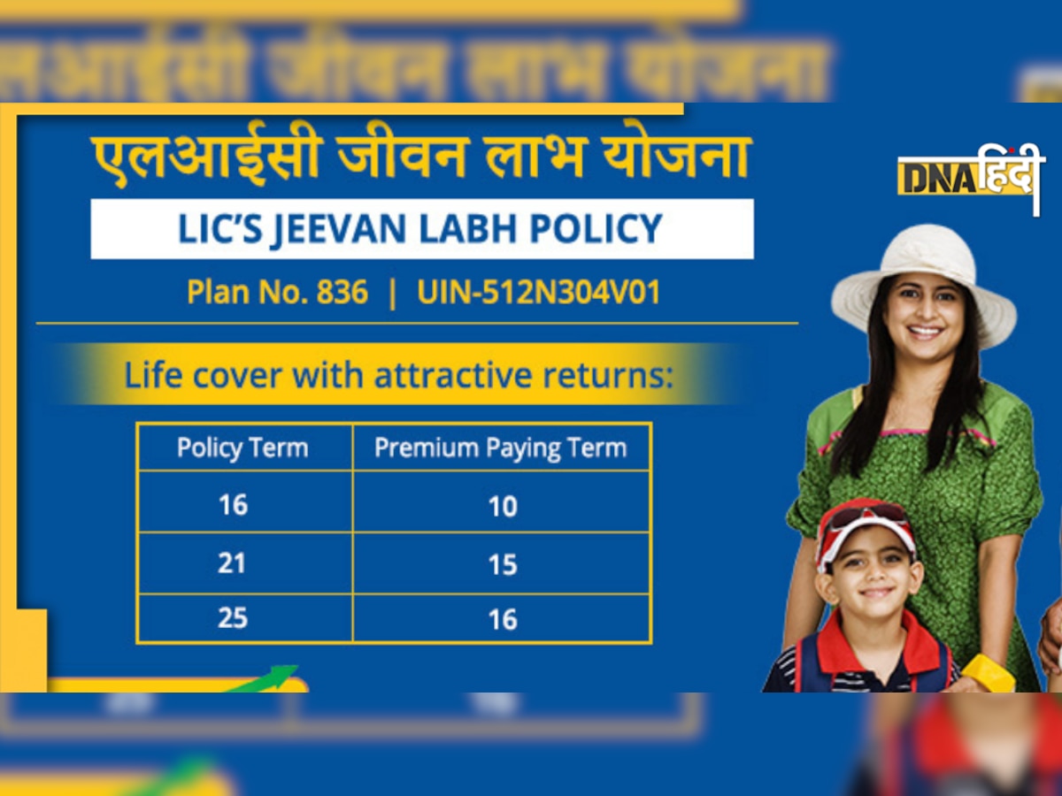 LIC की इस पॉलिसी में रोज करें 252 रुपए का निवेश, मैच्‍योरिटी पर मिलेंगे 20 लाख रुपए