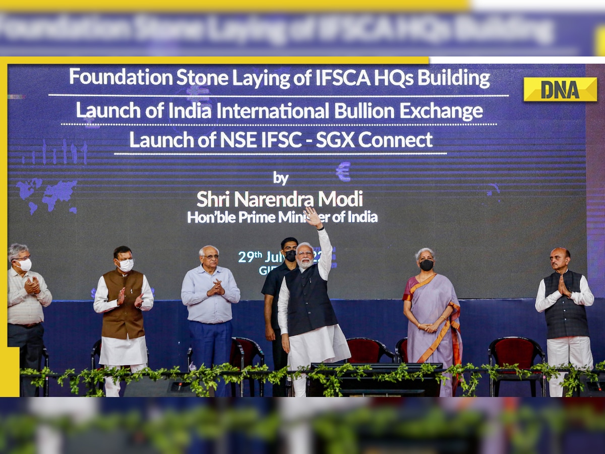 PM Modi lays foundation stone of IFSCA HQ in Gandhinagar, Gujarat 