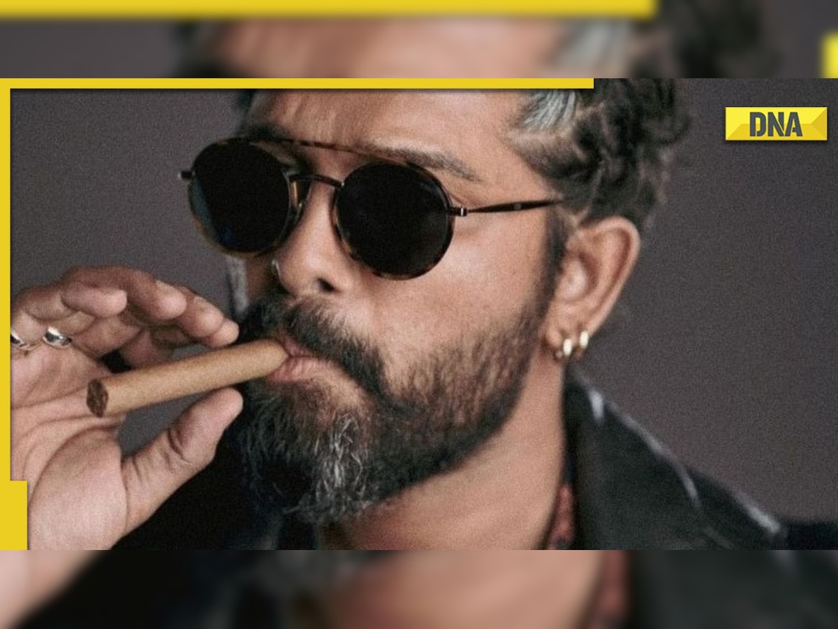 1200px x 900px - Allu Arjun's new look with a cigar goes viral, fans ask 'is it from Pushpa  2?'