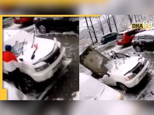 बस 1 सेकंड की समझदारी ने बचा ली शख्स की जान, Video देख लोग बोले-'खुशकिस्मत हैं आप'
