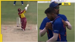 IND vs WI: Hardik Pandya cleans up Brandon King, completes 50 T20I wickets for India, watch video